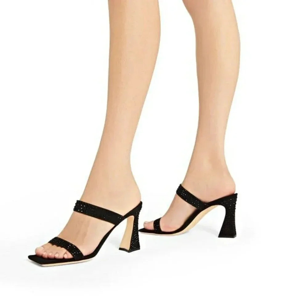 Giuseppe Zanotti Women's Vanilla Crystal Embellished Sandals Size 38 (MSRP $850) - Picture 2 of 12